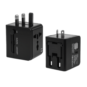 Universal Travel Adapter Pro (Dual USB + Type-C)